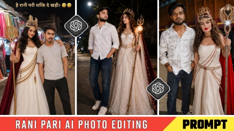Rani Pari Ai Photo Editing Prompt