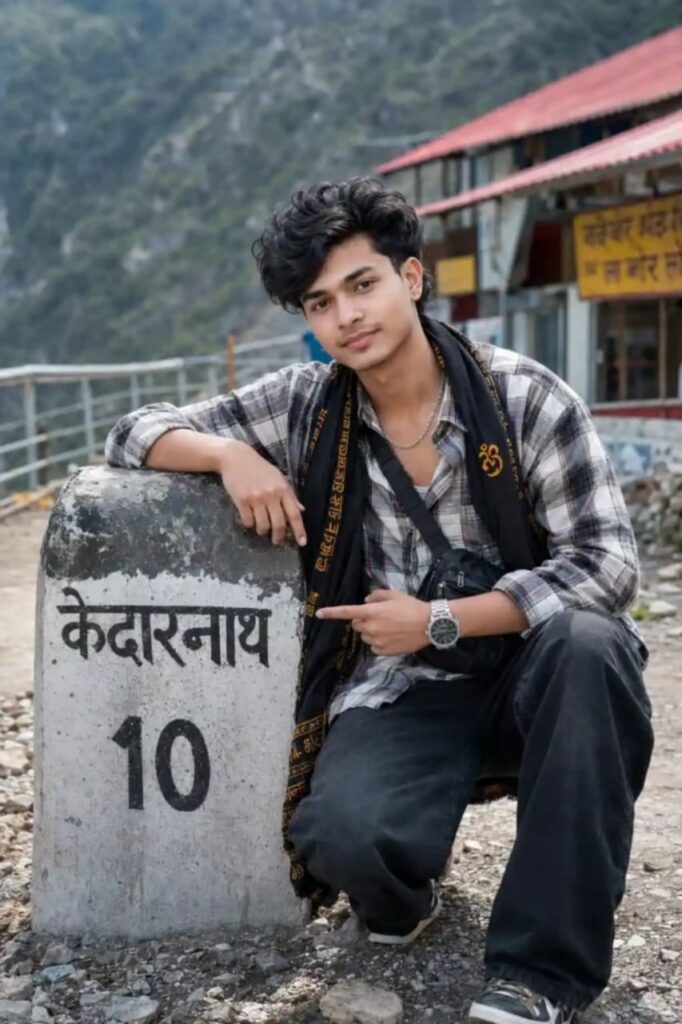 Kedarnath Temple AI Photo Editing