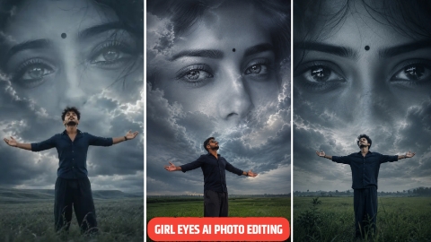 Girl Eyes AI Photo Editing Prompt