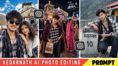Kedarnath Ai Photo Editing Prompt