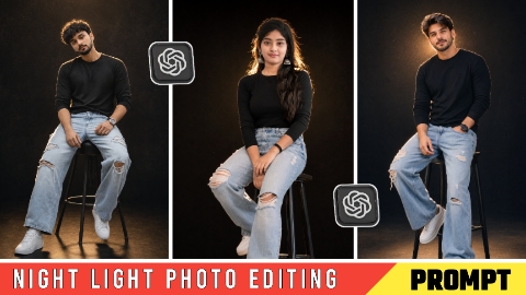 Night Light Ai Photo Editing Prompt