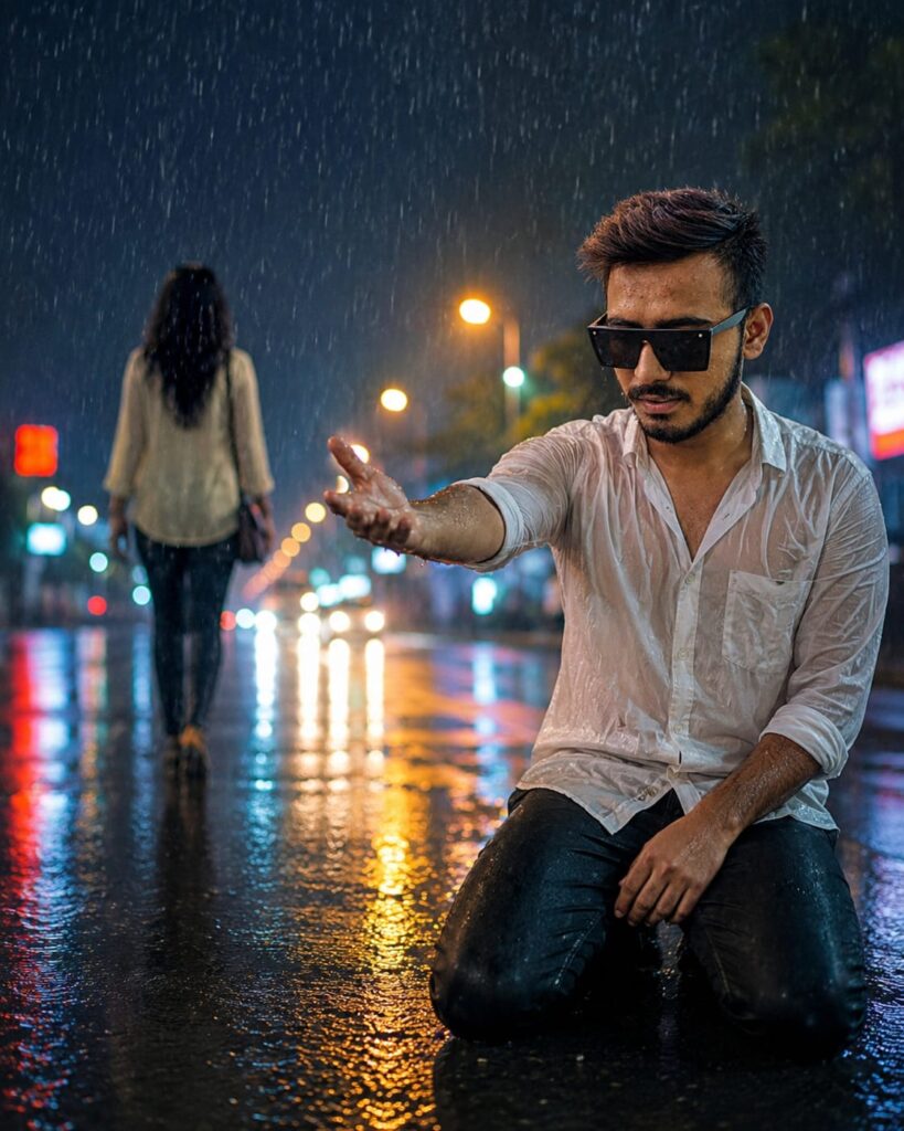 Rain Effect AI Photo Editing