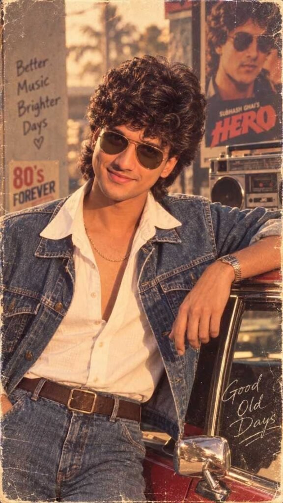80s Style Photo Editing