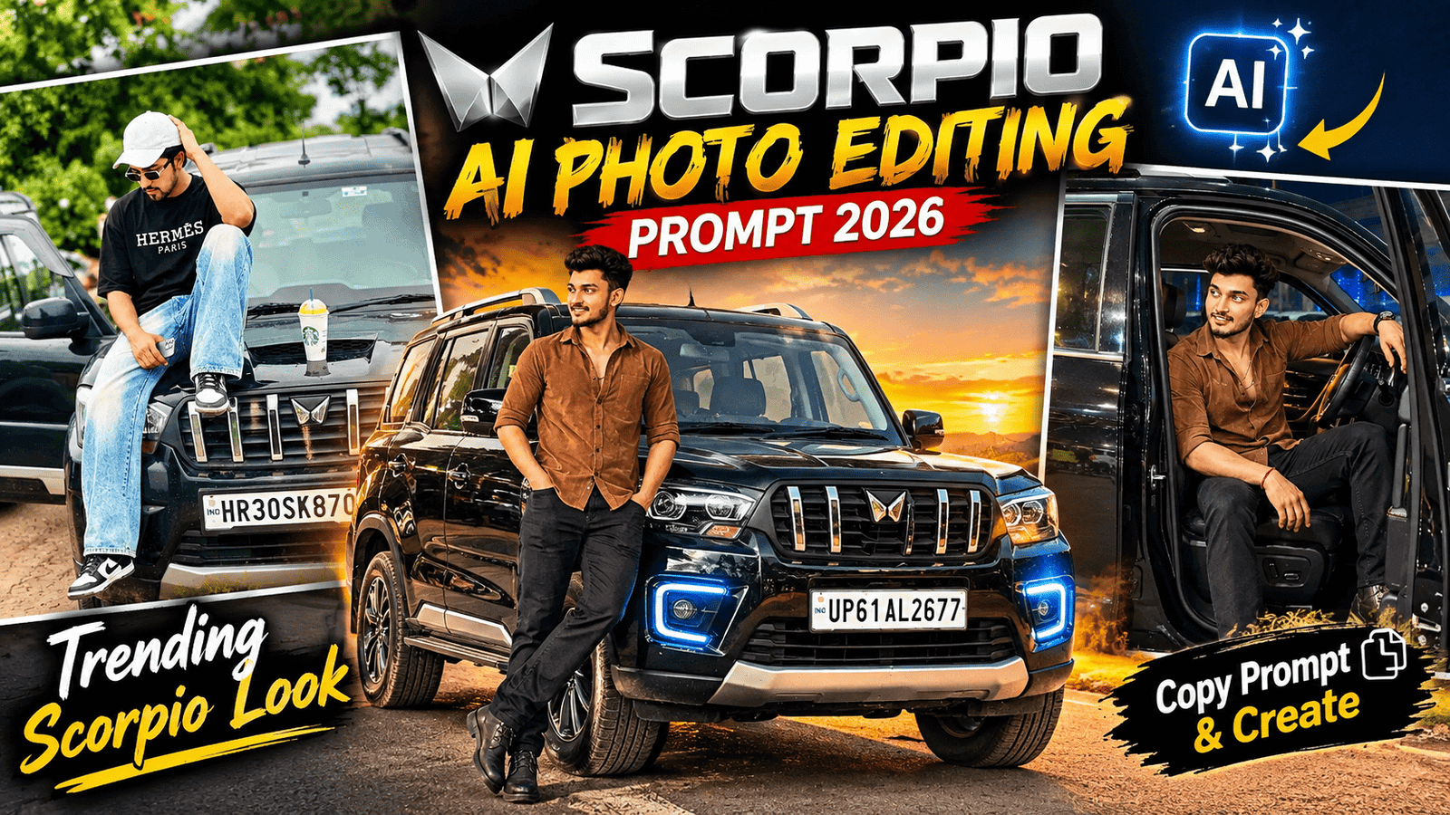 Scorpio AI Photo Editing Prompt 2026