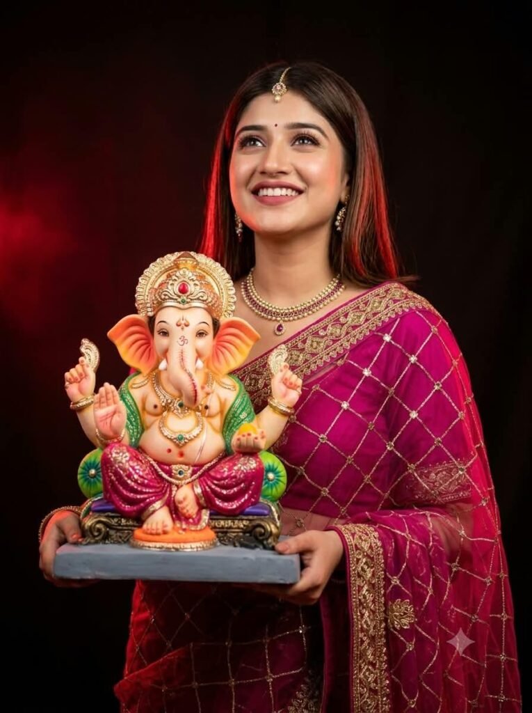 Ganesh Chaturthi Photo Editing