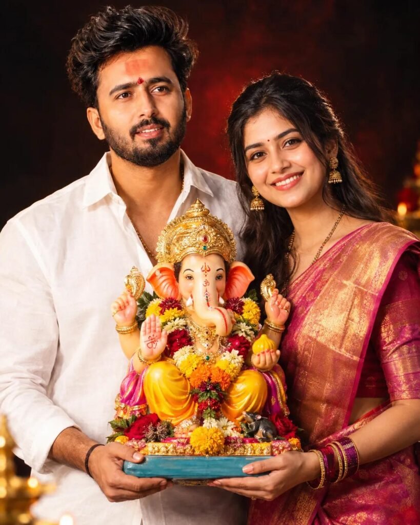 Ganesh Chaturthi AI Photo